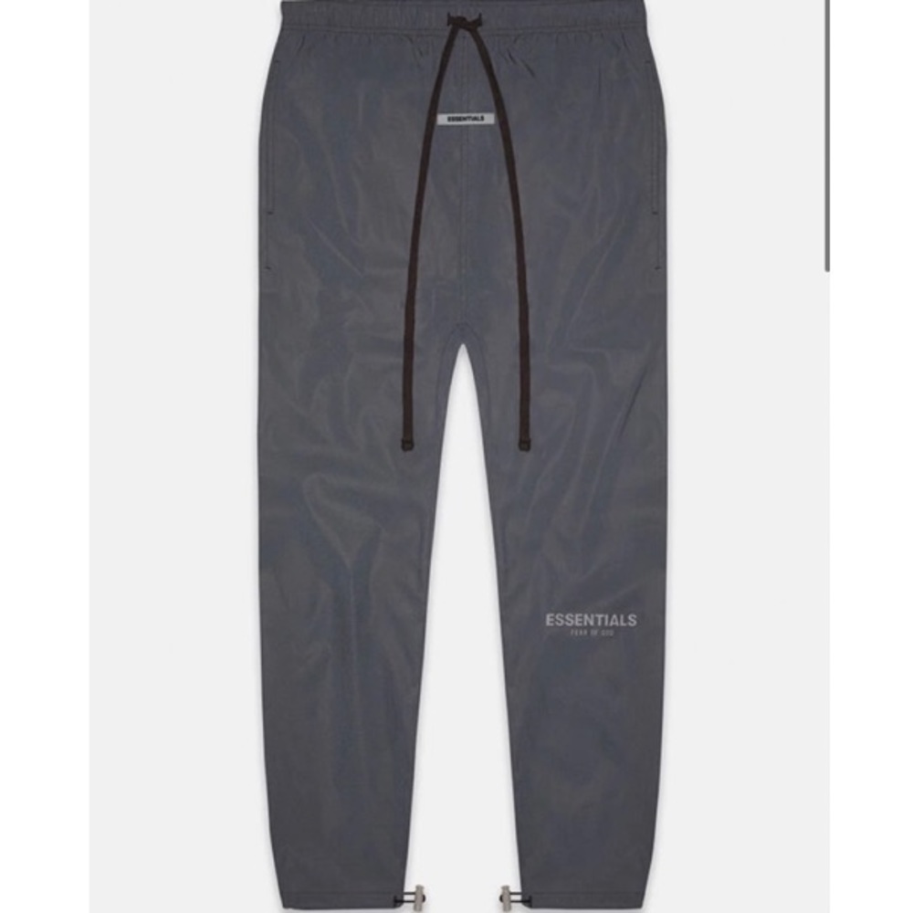 Fear of god reflective pants xs